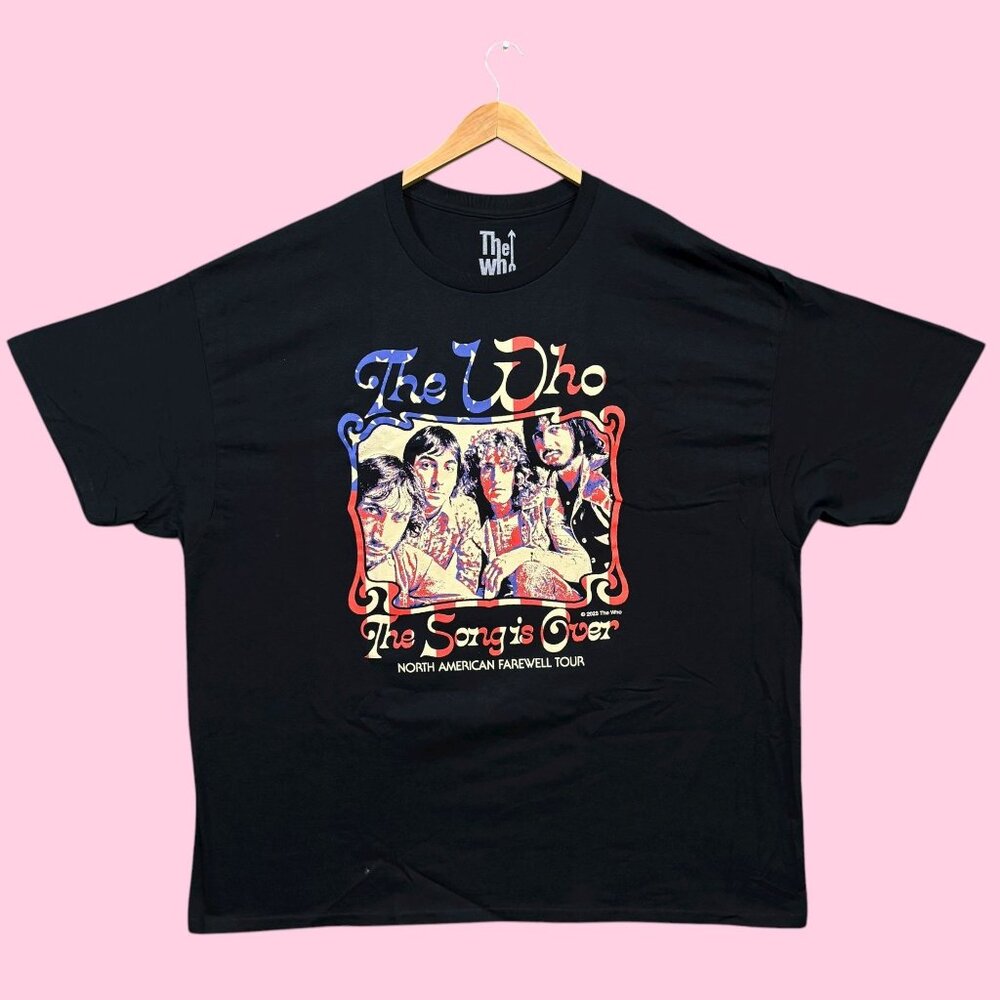 The Who The Song is Over Farwell Tour Rock Band Tee XXXL